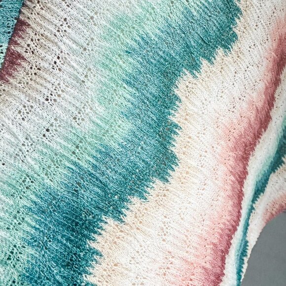 NEW Maeve Anthropologie Chevron Striped MARIA Knit Midi Skirt XL - Picture 8 of 9